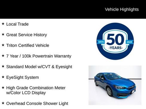 Used 2021 Subaru Impreza 2.0i AWD/4WD image 6