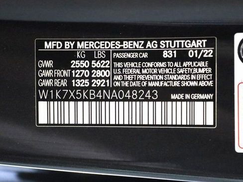 Used 2022 Mercedes-Benz AMG GT 43 w/ Driver Assistance Package image 34