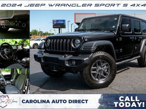 Used 2024 Jeep Wrangler Unlimited Sport AWD/4WD image 1