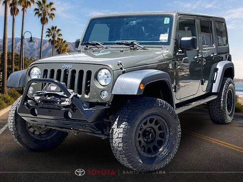 Used 2015 Jeep Wrangler Unlimited Sport w/ Quick Order Package 24S AWD/4WD image 3