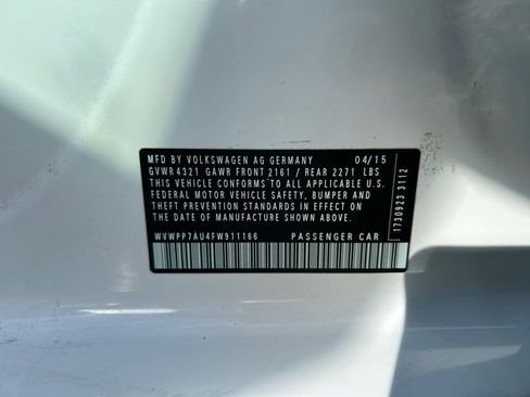 Used 2015 Volkswagen e-Golf SEL Premium image 68