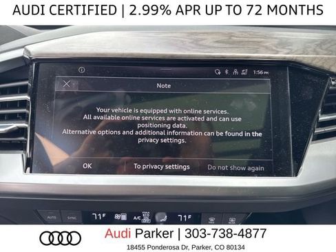 Used 2024 Audi Q4 e-tron Premium Plus w/ Premium Plus AWD/4WD image 7