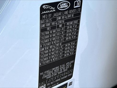 New 2026 Land Rover Defender 110 S image 13