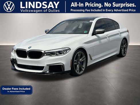 Used 2020 BMW M550i xDrive w/ Executive Package AWD/4WD image 4