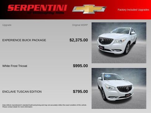 Used 2016 Buick Enclave Premium w/ Experience Buick Package AWD/4WD image 4