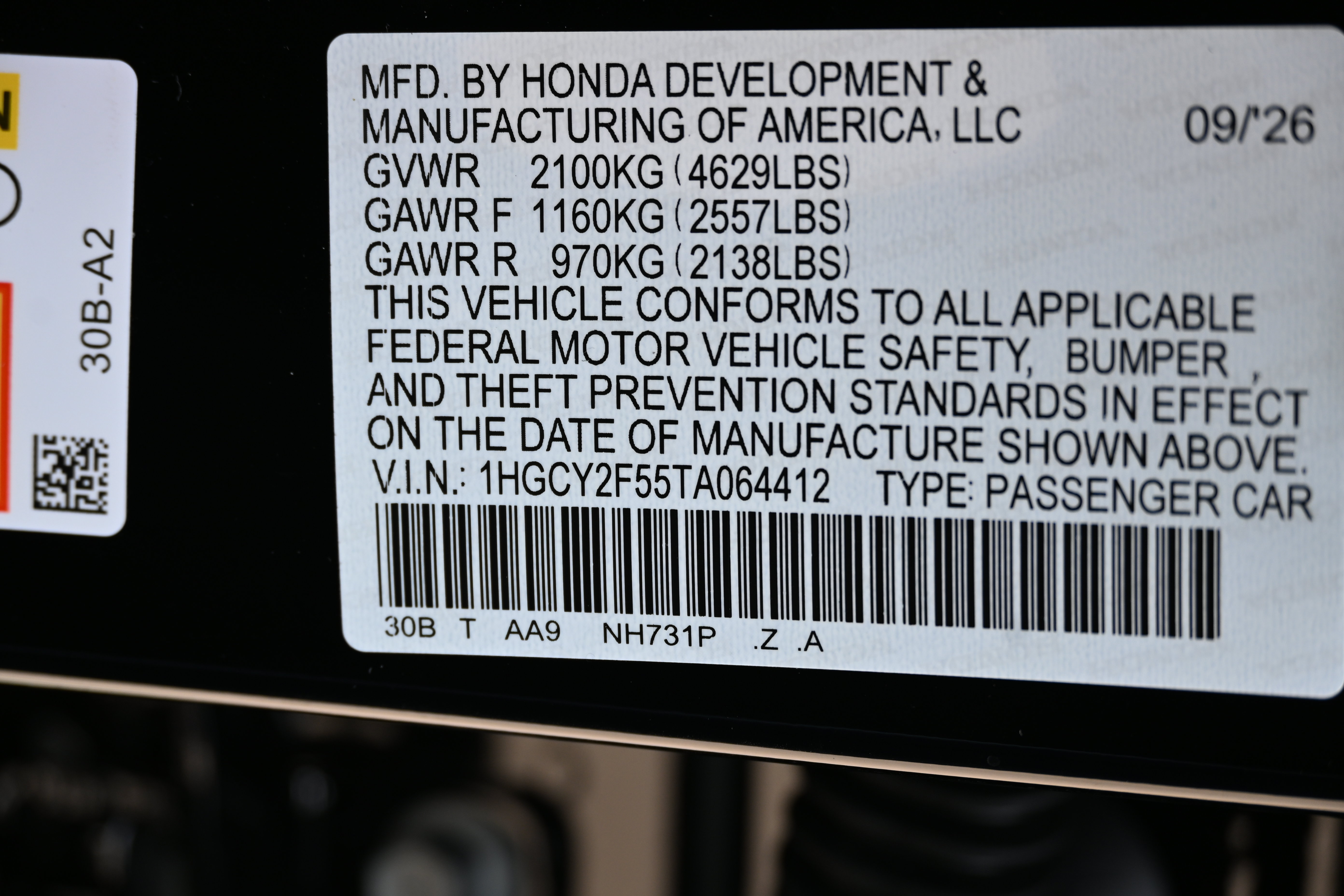 New 2026 Honda Accord Sport image 16