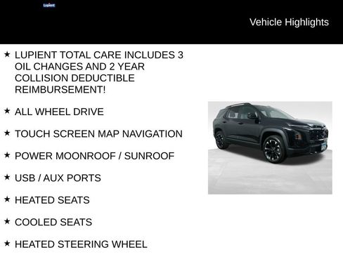 Used 2025 Chevrolet Equinox RS w/ Safety and Technology Package AWD/4WD image 7
