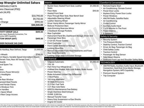Used 2016 Jeep Wrangler Unlimited Sahara w/ Connectivity Group image 28