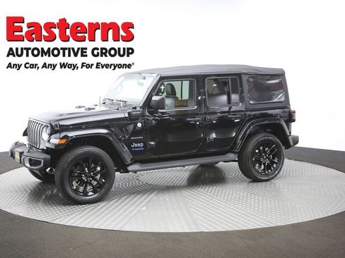 Used 2021 Jeep Wrangler Unlimited Sahara w/ Cold Weather Group image 58