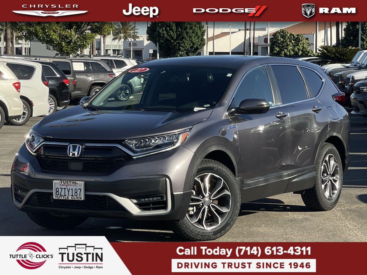 Used 2022 Honda CR-V EX-L image 1