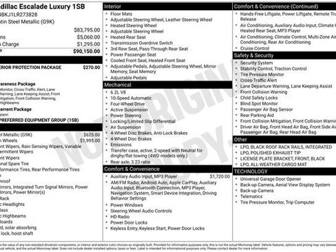 Used 2020 Cadillac Escalade Luxury image 43