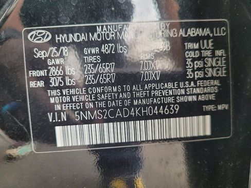 Used 2019 Hyundai Santa Fe SE AWD/4WD image 33
