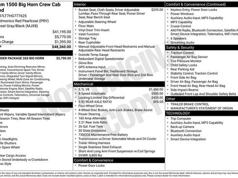 Used 2017 RAM 1500 Big Horn image 5