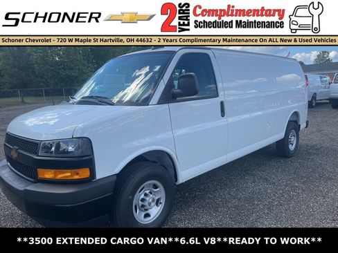 New 2025 Chevrolet Express 3500 Work Van w/ Driver Convenience Package image 1