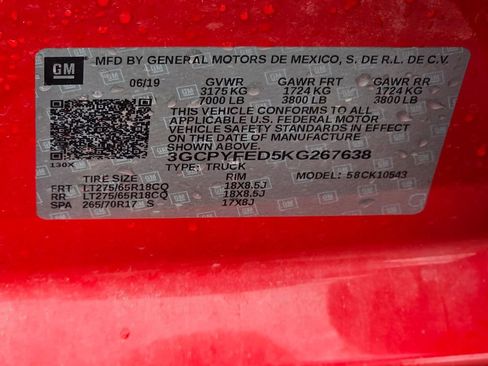Used 2019 Chevrolet Silverado 1500 LT Trail Boss AWD/4WD image 24