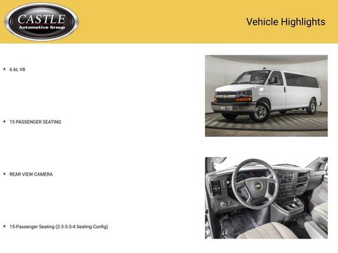 Used 2025 Chevrolet Express 3500 LT w/ LT Preferred Equipment Group image 3