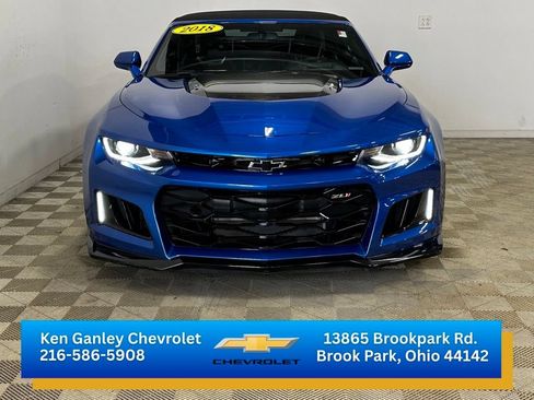 Certified 2018 Chevrolet Camaro ZL1 RWD image 2