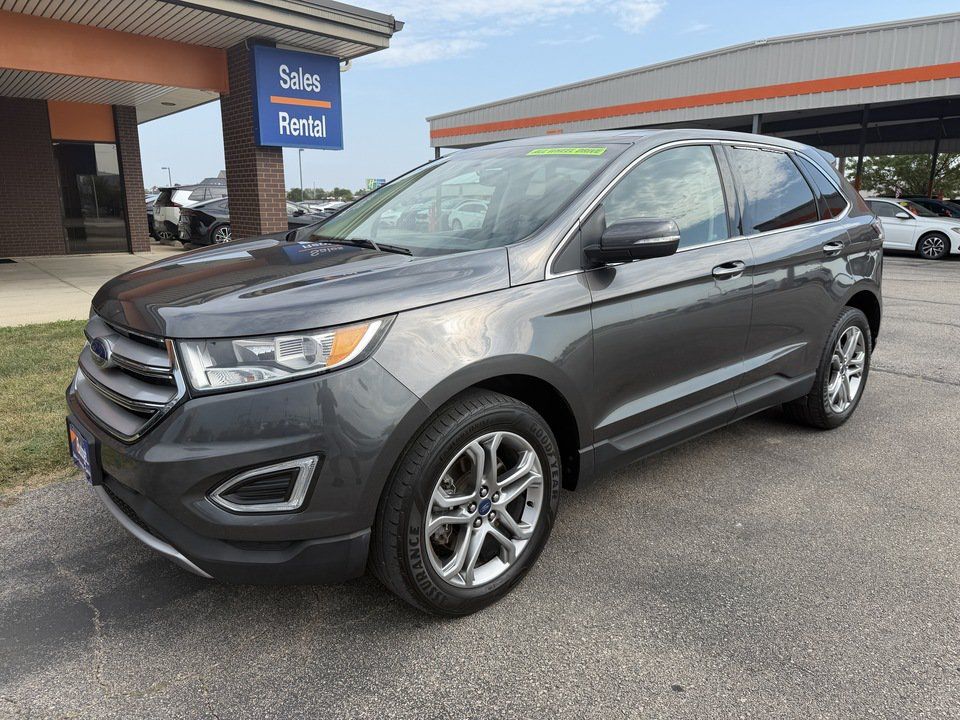 Used 2017 Ford Edge Titanium w/ Equipment Group 301A AWD/4WD image 1