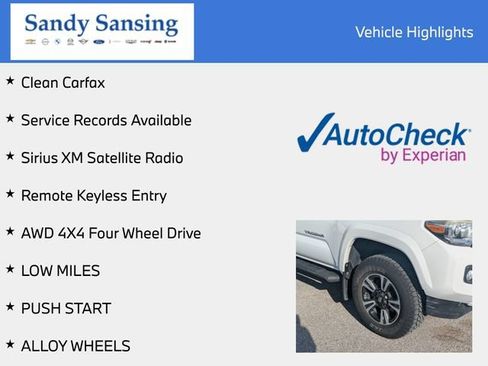 Used 2018 Toyota Tacoma TRD Sport AWD/4WD image 7