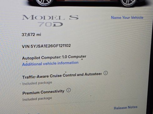 Used 2016 Tesla Model S 75D AWD/4WD image 32