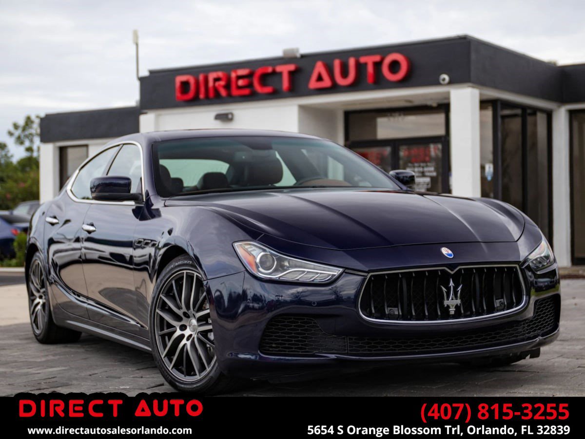 Used 2015 Maserati Ghibli S Q4 AWD/4WD image 1