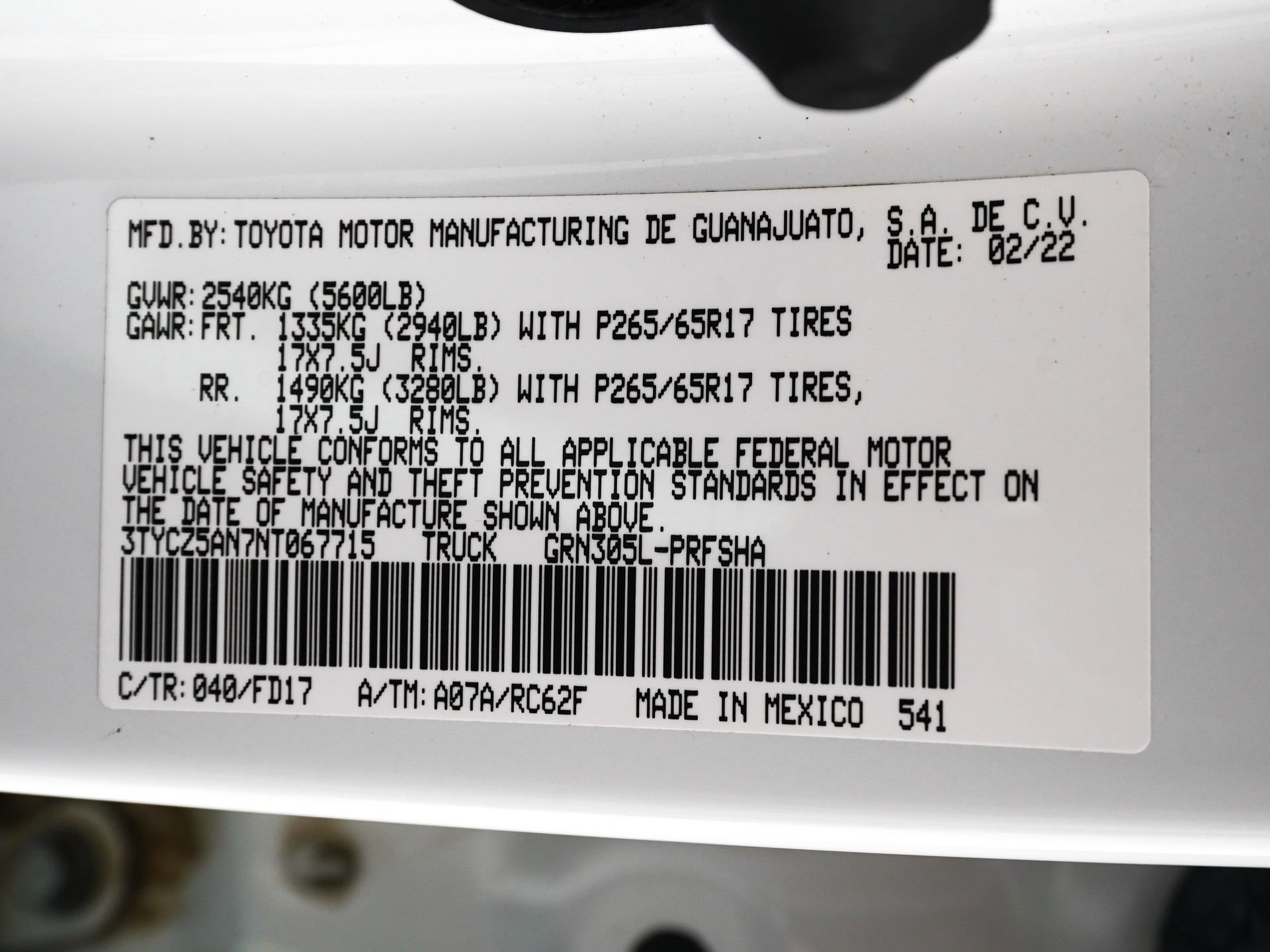 Used 2022 Toyota Tacoma TRD Sport w/ Technology Package AWD/4WD image 31