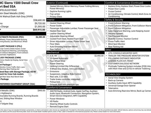 Used 2020 GMC Sierra 1500 Denali w/ Denali Ultimate Package image 30