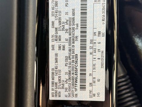 New 2025 Ford F150 King Ranch w/ FX4 Off-Road Package image 46