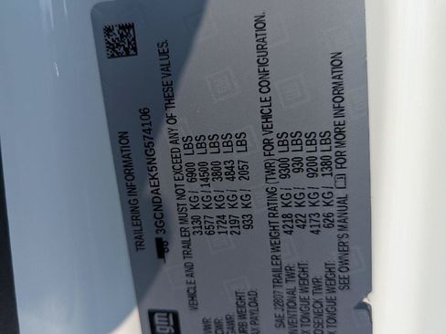 Used 2022 Chevrolet Silverado 1500 W/T w/ WT Value Package AWD/4WD image 32