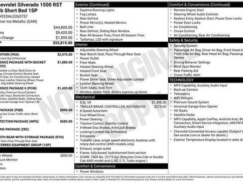 Used 2020 Chevrolet Silverado 1500 RST w/ Texas Edition AWD/4WD image 32