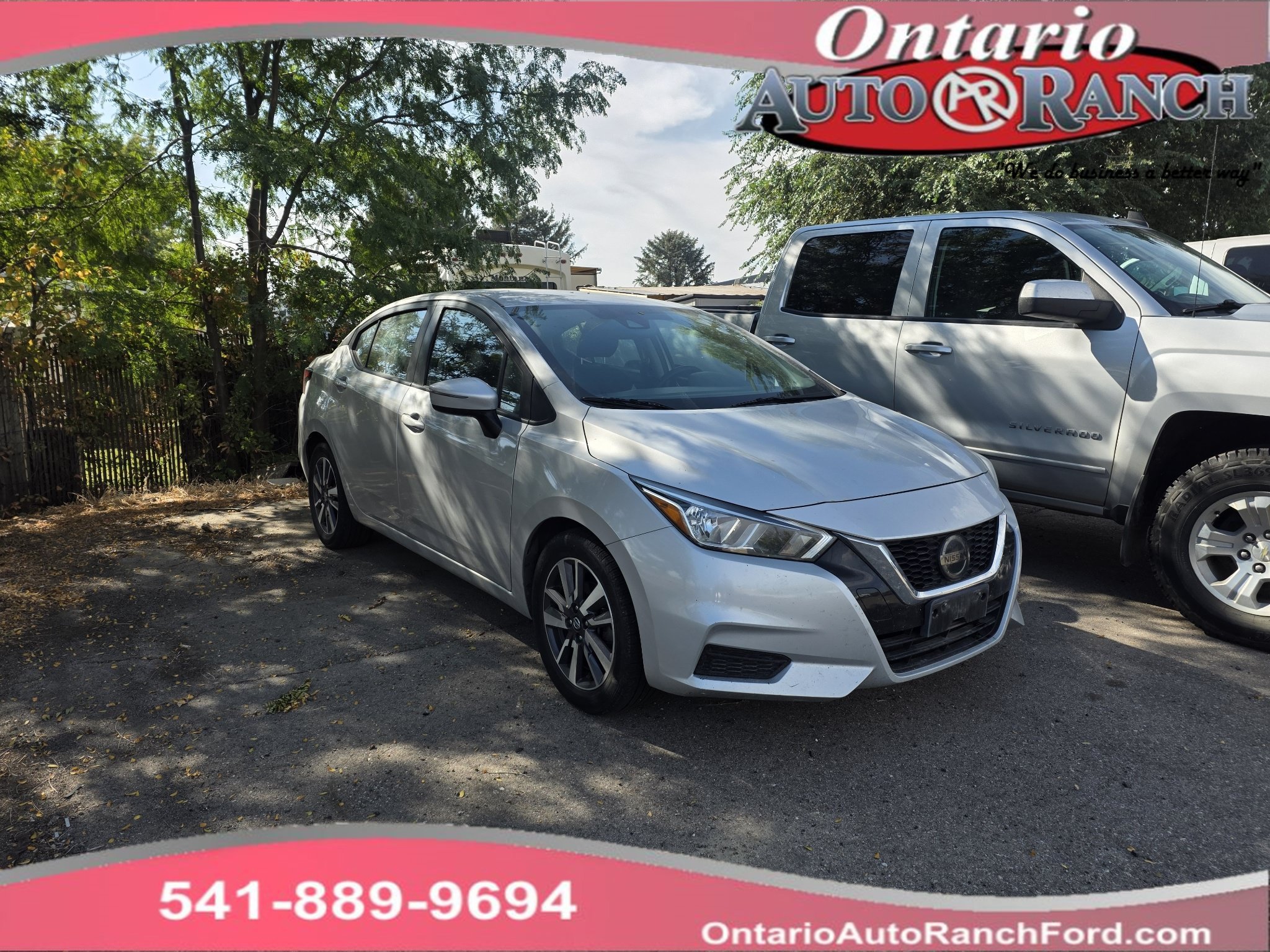 Used 2020 Nissan Versa SV FWD image 1