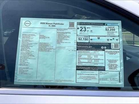 New 2026 Nissan Pathfinder SL w/ SL Premium Package AWD/4WD image 13