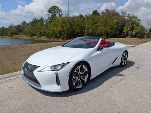Used 2021 Lexus LC 500 Convertible w/ Touring Package image 2
