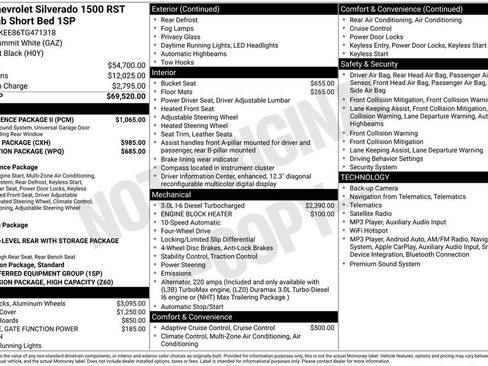 New 2026 Chevrolet Silverado 1500 RST w/ Convenience Package II AWD/4WD image 5