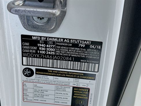 Used 2018 Mercedes-Benz AMG GT Roadster image 31