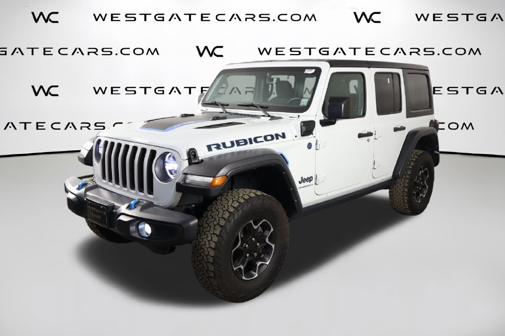 Used 2023 Jeep Wrangler Unlimited Rubicon 4xe w/ Cold Weather Group AWD/4WD 360° Tour