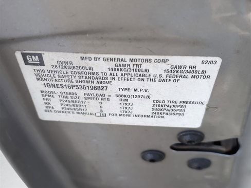 Used 2003 Chevrolet TrailBlazer 2WD image 23