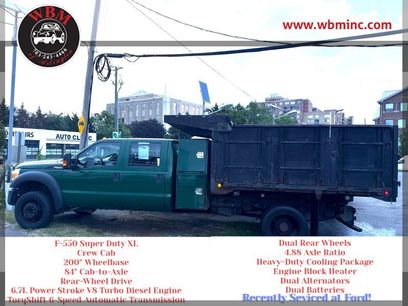 Used 2016 Ford F550 XL Crew Cab DRW 11-FT Steel Du