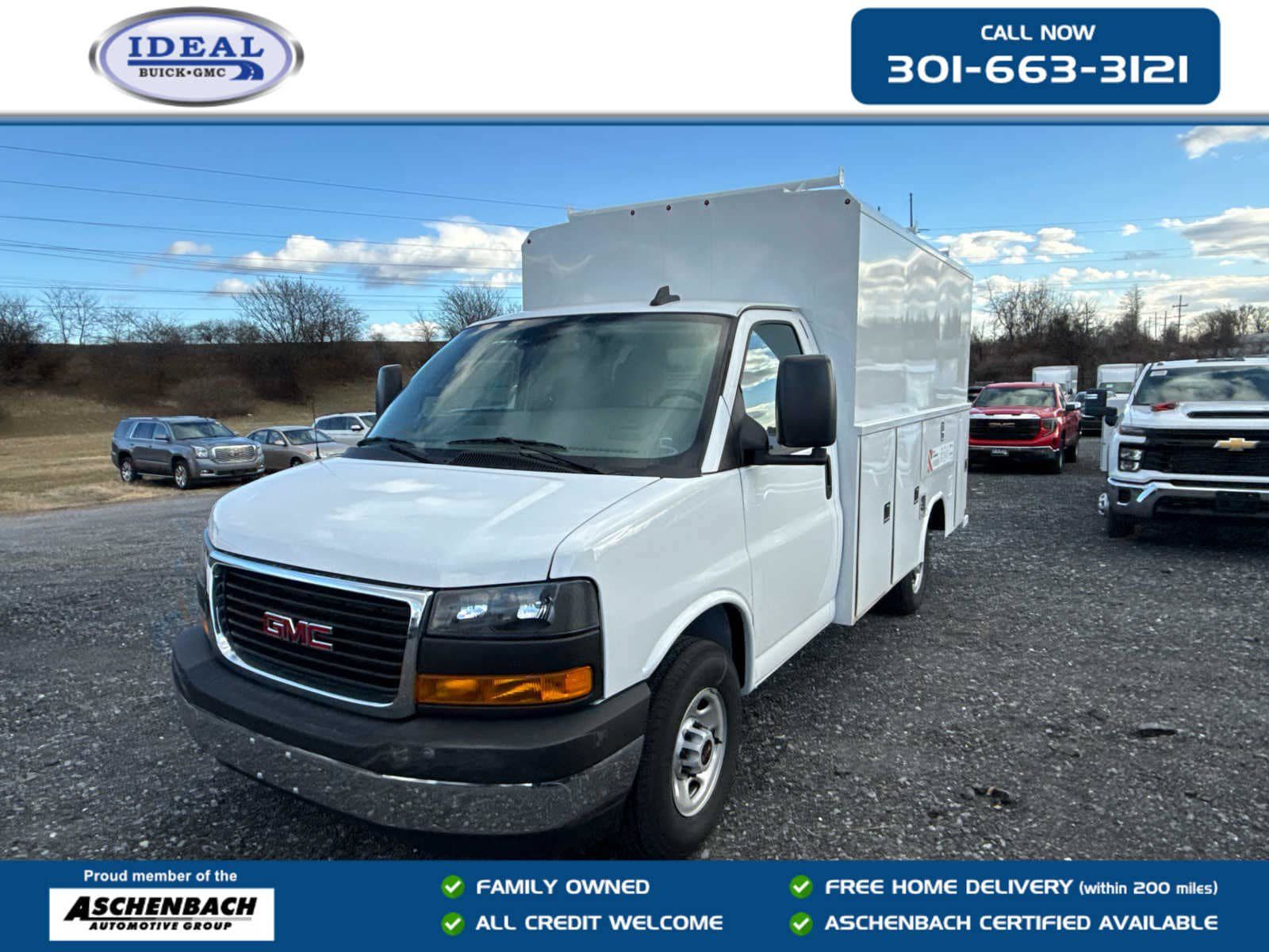 New 2025 GMC Savana 3500 w/ Power Convenience Package RWD image 1