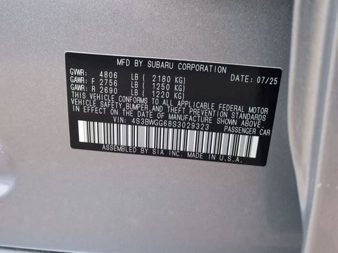 Used 2025 Subaru Legacy Sport AWD/4WD image 35