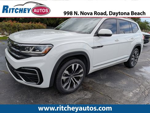 Used 2021 Volkswagen Atlas SEL R-Line FWD image 1