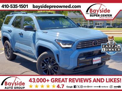 Used 2026 Toyota 4Runner Platinum