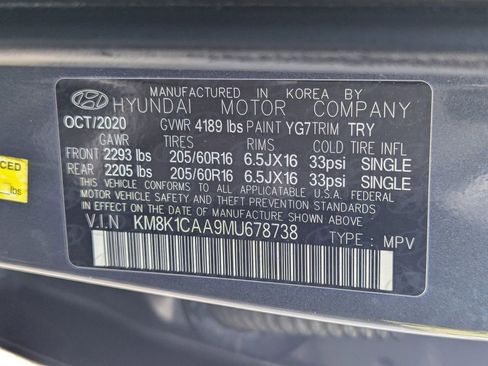 Used 2021 Hyundai Kona SE AWD/4WD image 35