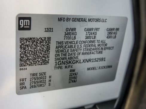 Certified 2022 Chevrolet Suburban High Country w/ Premium Package AWD/4WD image 41