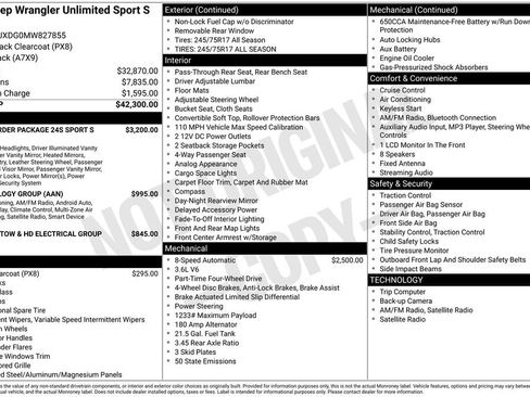 Used 2021 Jeep Wrangler Unlimited Sport image 7