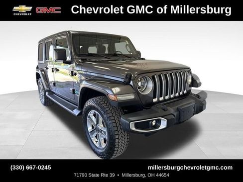 Used 2020 Jeep Wrangler Unlimited Sahara w/ Dual Top Group AWD/4WD image 1