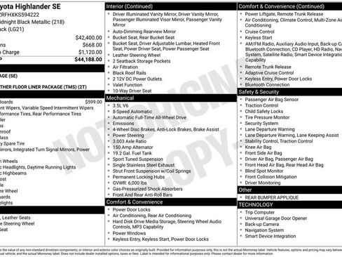 Used 2019 Toyota Highlander SE image 3