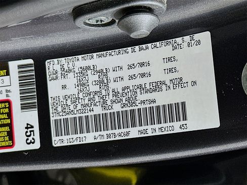 Certified 2020 Toyota Tacoma TRD Off-Road image 31