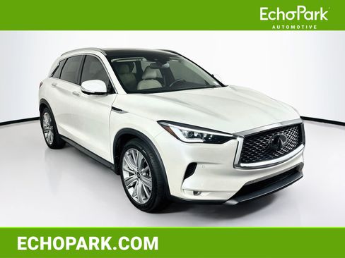 Used 2021 INFINITI QX50 Sensory w/ Cargo Package AWD/4WD image 1