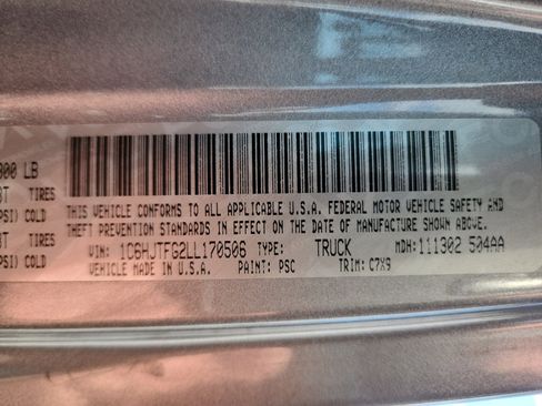 Used 2020 Jeep Gladiator Overland image 23